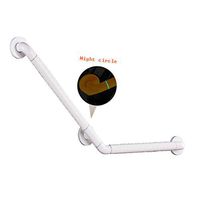 armrest 304 Stainless Steel Bathroom Handrail, Shower Bars with Night Vision Function, Grab Bars for Showers Bends 360 Degrees, and The Surface is Raised with Anti-Slip Particles.