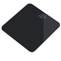 Fiudx Digital Electronic Body Weight Scale Steel Protective Glass Pure Color 400 Pound