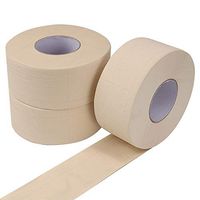Abendedian Roll Paper Bamboo Pulp Color Toilet Tissue Roll of 12 4Ply Toilet Paper Kitchen Bathroom Tissue (Bamboo Pulp, 90210mm)