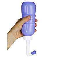 Bottle for Postpartum Care,15oz Portable Bidet with 1/2 Replaceable Cleaning Nozzles,for Perineal Recovery and Cleansing After Birth (1PC, Blue)