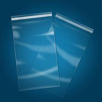 1000 Count - 3" x 5" Self Seal Clear Cello Cellophane Resealable Plastic Poly Bags for Photo, Jewelry, Bakery, Treats, Party Favors
