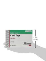 ProAdvantage Cloth "Silk" Surgical Tape, 1" x 10 yards, 12 rolls/box