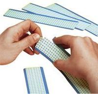 PANDUIT PCM-1-33 WIRE MARKER CARD, 6.91MM W, VINYL CLOTH, 1-33