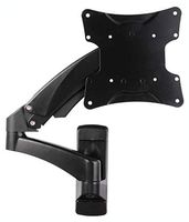 TV & Monitor Mount, 51 lbs TV Wall Mount Hydraulic Arm Adjustable Monitor Bracket, Black