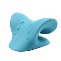 AIYLY Neck Shoulder Chiropractic Pillow, Headache & Migraine Pain Relief, Occipital Release, Trigger Point Therapy & Myofascial Release Device-Blue
