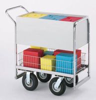 Charnstrom Medium Solid Metal Cart with 3 Different Wheel Options. (B254)