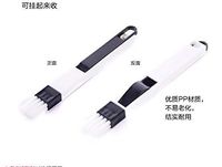 NX Garden Window Groove Brush 2PCS Window Track Door Groove Corner Detachable Cleaning Brush with Dustpan Keyboard Cleaner Cleaning Tools