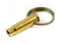 Hollow-Point Gear AK47 Bullet Cigar Punch - Military-Grade Cigar Cutter. Handcrafted with a Real Rifle casing and Real Grenade pin