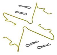 Raybestos H15506A Professional Grade Disc Brake Caliper Hardware Kit