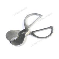 New Stainless Steel Double Blades Tobacco Cigar Cutter Knife Scissors Round Head