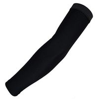 Arm Skin Protectors, UV Protection Cooler Arm Sleeves for Basketball Football Baseball and Other Activities 1 Pair Black XL