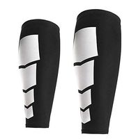 ZumZup Leg Compression Socks Compression Sleeve Pain Relief Guard for Sports Black M
