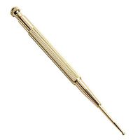 HEALLILY Acupuncture Point Pen for Ear Acupuncture Point Probe Golden with Built-in Spring Body Stimulator