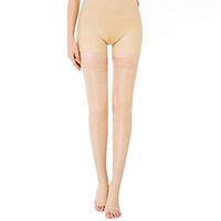 Thigh High Compression Socks for Men & Women (20-30mmHg) Open-Toe, Best Thin Lace Stockings for Treatment Swelling, Varicose Veins, Edema, Boost Stamina & Recovery.(Open-M)