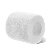 FENGLENG 3 Pack Self Adhesive Elastic Bandage Wrap Stretch Self-Adherent Tape for First Aid,Sports, Wrist, Ankle 177inch * 1.96inch (White)