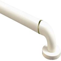 C.D. Sparling PQC-24-BQ-NK 24-Inch Modular Grab Bar, Biscuit/Nickel Trim