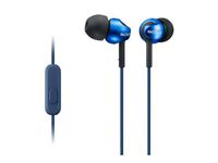 SNYHREX110AL - SONY MDREX110AP L EX Monitor in-Ear Headphones with Microphone (Blue)
