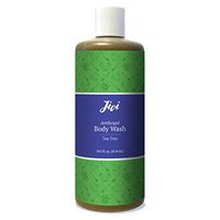 Jivi Antifungal Body Wash (Tea Tree) | Treats Athlete’s Foot, Toenail Fungus, Ringworm, Jock Itch, More | 100% Natural with Organic Ingredients | Made for All Skin Types | 14 fl. oz.