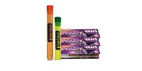 100% Authentic Juicy Jays 1 1/4 Rolling Papers Bundled with Two Exclusive Destroyer Plastics Doob Tubes One Large One Small (Grape Juicy Jays 1 1/4, 3)