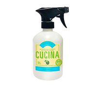 Fruits and Passion Cucina Biodegradable Water Based All Purpose Cleaner Household Multi-Surface Spray Bottle Cleaner 500 Milliliter (Lime Zest and Cypress)