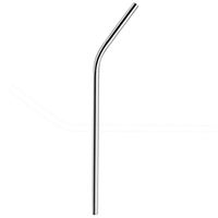 ️ Yu2d ❤️❤️ ️4 Pcs Stainless Steel Metal Drinking Straw Reusable Straws + 1 Cleaner Brush Kit