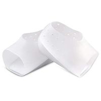 Heel Cushion Pads,Coxeer 1 Pair Reusable Soft Shoe Pads Heel Cup Flexible Plantar Fasciitis Insert Heel Pad Cushion for Men Women