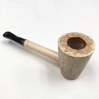 Cornabis Dubie 4.5" Corn Cob Pipe Missouri Meerschaum