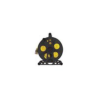 Powerzone, Black Power Zone ORCR3002 Handle Driven Cord Storage Reel With Stand, 100 ft, Plastic