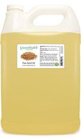 GreenHealth Flax Seed Oil – 1 Gallon Plastic Jug w/Cap – 100% Pure Carrier Oil