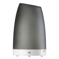 Astro Grey Large 125mm - Glass/White Base Diffuser