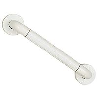 GRMN Bathroom Handrail, Non-Slip Bathroom Grab Bar with Luminous Circles, 16-inch SUS304 Stainless Steel White Bath and Shower Grab Bars for Elderly, Children, Pregnant and Disabled