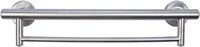 Grabcessories 61030 2-in-1 Grab Bar Towel Bar with Grips and Anchors, Brushed Nickel