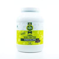 Healthy Choice 100% Whey Protein Concentrate Chocolate, Non-GMO, Sugar Free, Kosher, 2.2lbs, Quick Absorption, Instant, Part of a Healthy Diet