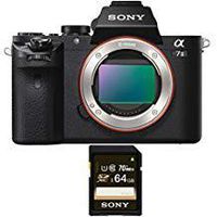 Sony Alpha a7II Mirrorless Digital Camera (Body Only) + Free Sony 64 GB SD Card