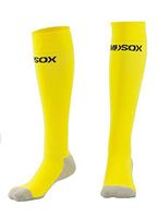 Graduated Compression Socks for Men & Women MDSOX 20-30 mmHg (Yellow, XXL) Best Stockings for Nurses, Travel, Running, Maternity Pregnancy, Varicose Veins, Medical, Blood Circulation, Leg Recovery