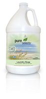 Pure Selects Laundry Soap • Natural • Hypoallergenic • 1 Gallon Does up to 256 Loads • Safe for Sensitive Skin • HE Works in All Machines