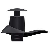 Adult Silicone Waterproof Ear Plugs,Swimming Earplugs with Storage Boxes,Ergonomically Shaped to Fit The Outer Ear,Multi-Color Optional,Black