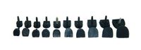 Heel Tip Replacement Dowels 10 Pairs Size 7mm-18mm for men women