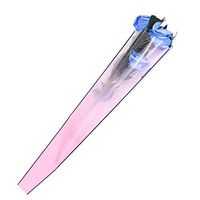 JETEHO 100pcs Single Rose Packaging Bags Flower Waterproof Bouquet Bag Plastic Floral Wraps Sleeve Bag(Pink)