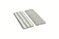 Flat Mop Pads Compatible with Oshang Flat Squeeze Mop and Bucket - 2pcs - 1 White / 1 Gray