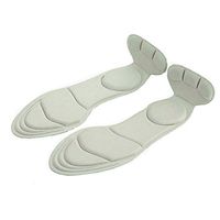 2 Pairs High Heels Insole, Soft Sponge Breathable Insole Non Slip Heel Pads for Adult Women 5-8