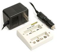 PowerEx Stealth Two Hour 4 Bank 9.6V Charger w/3-9.6V Batteries