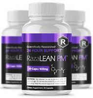 RazaLEAN PM - 24 hr. Support - 30 Capsules - 1 Bottle