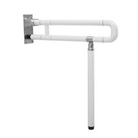 Foldable Bathroom Armrest Anti-slip Stainless Steel Safety Disabled Toilet Railing Handrail 600mm