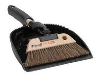 Nessentials Swiss UX Dustpan and Brush Set Horse Hair