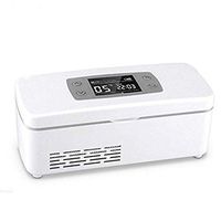 MGZDH Portable Insulin Cooler 2-8 ° C Refrigerated Box Medicine Cooler Bag Refrigerator Car Mini Refrigerator Size 187 80 68mm