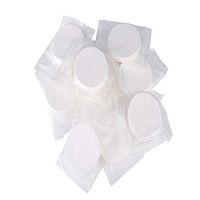 100 Pcs Compressed Towel Tablet Towel Coin Tissue Mini Coin Non-Woven Disposable Compressed Towel Portable Camping Wipes for Cleansing Baby Hands&Face/Travel/Beauty/Home