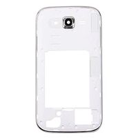 JUNXI Phone case Phone Cover Middle Frame Bezel/Back Plate Housing Camera Lens Panel for Galaxy Grand Neo Plus / i9060i (Single Card Version)(White) (Color : White)