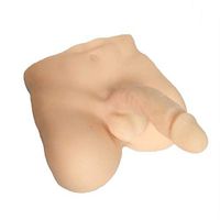 Muajsia Portable Life-Sized Adult Toy Men Torso Doll for Women Long-Lasting