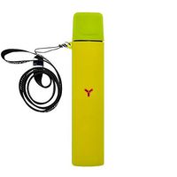 Sunday 7 Portable Handy Silicone Multicolor Dust-Proof Protection Case with Lanyard (Yellow)